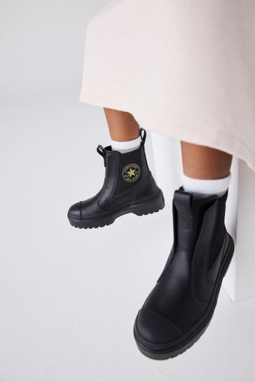 Buy Converse Black Chuck Taylor Junior Lugged Chelsea Boots from Next United Arab Emirates