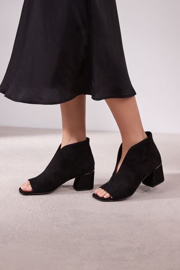 Next black shoe sales boots