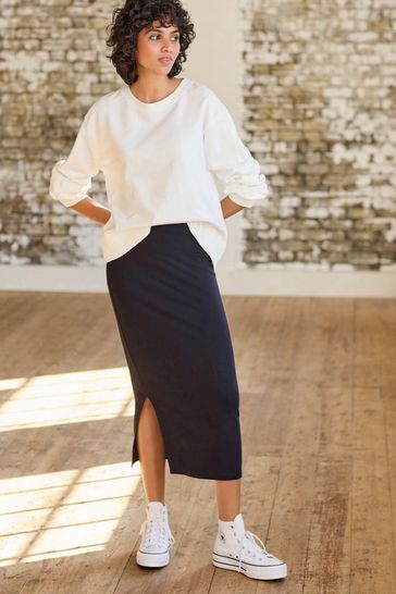 The North Face Belted Shell Midi Skirt in Natural | Lyst Australia