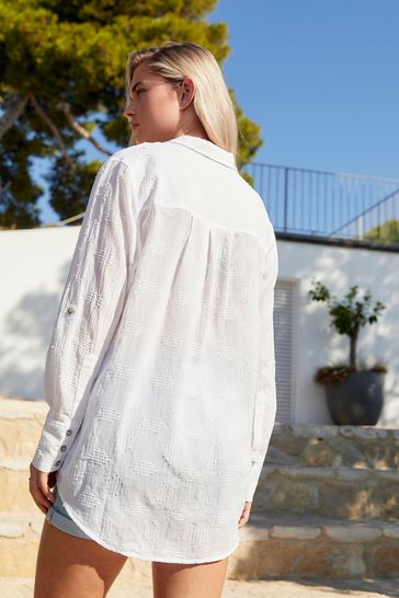 Long sleeve deals beach shirt