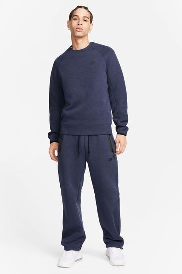 Nike navy crew neck sweatshirt store