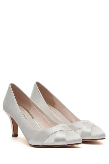 White wedding court shoes outlet