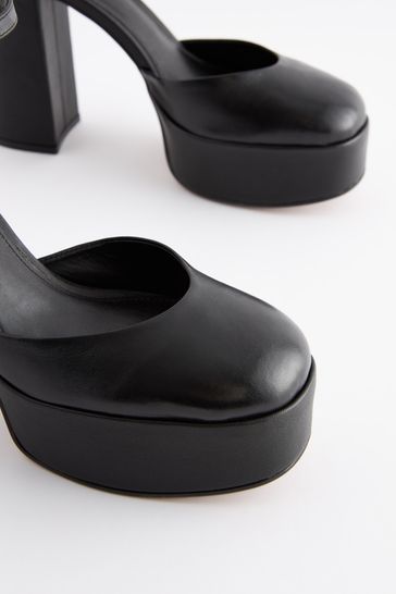Closed clearance toe platform