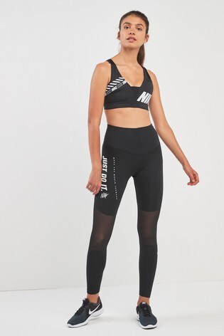 nike power graphic tights
