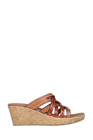 Skechers Brown Beverlee Hot Spring Sandals