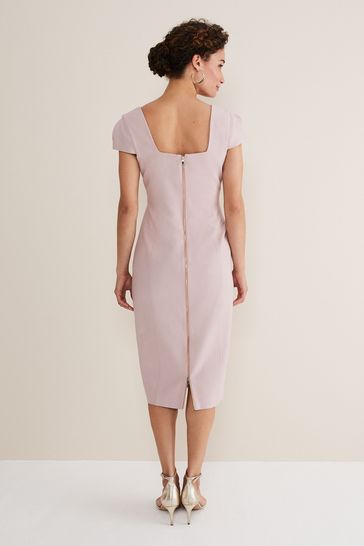 Phase eight dusty pink dress hot sale