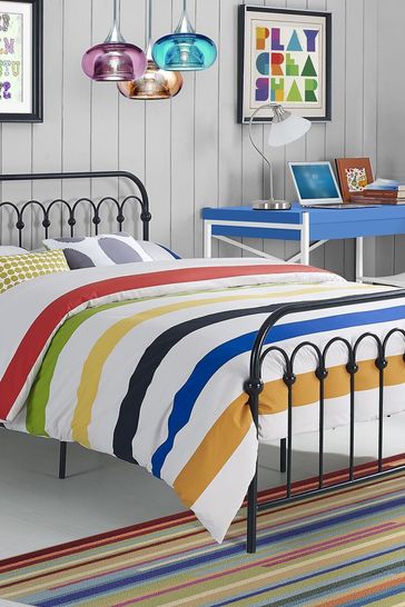 Novogratz black metal hot sale bed