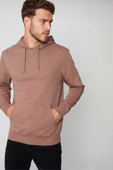 Threadbare Brown Overhead Pullover Hoodie