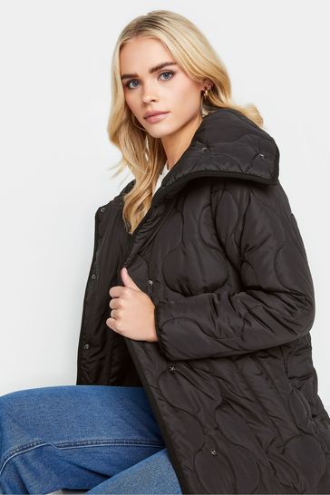 Petite black sale puffer coat