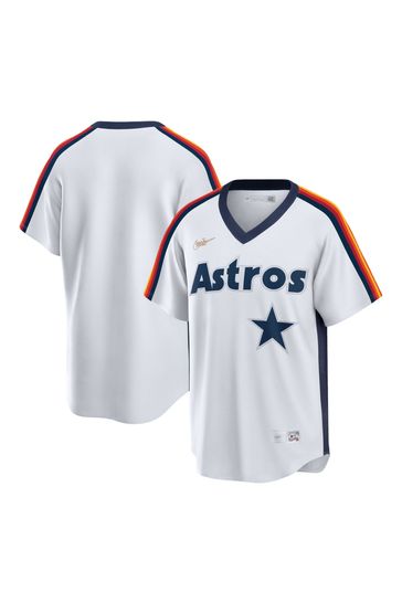 Nike White Houston Astros Nike Official Replica Cooperstown 1986 Jersey