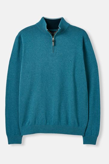 Joules half sales zip jumper