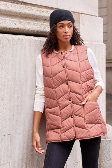 Quilted gilets hot sale