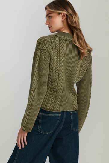 Khaki polo neck new arrivals