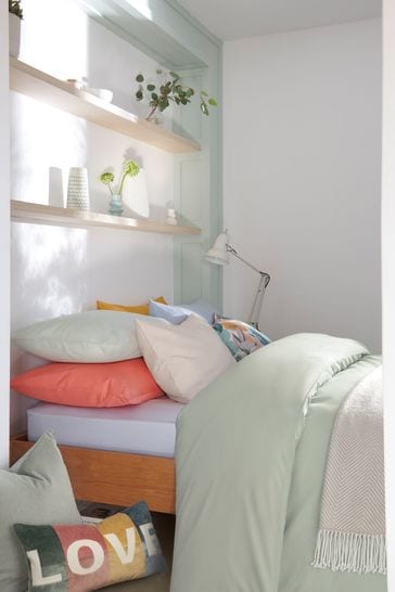 Yellow pillow set top