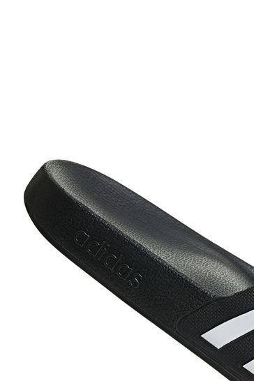 Adidas slides black discount