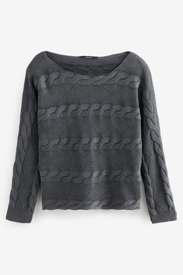 Next cotton jumper online