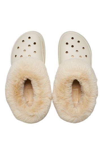 Crocs classic mammoth luxe clog grey new arrivals