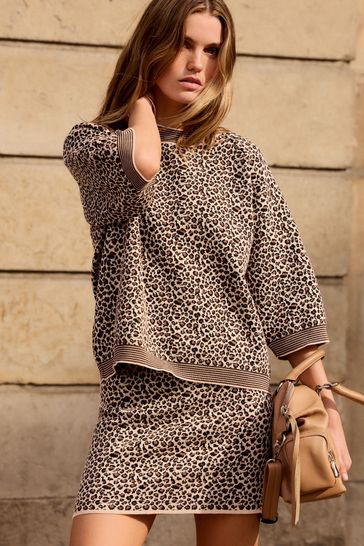 Cheetah skirt overalls best sale