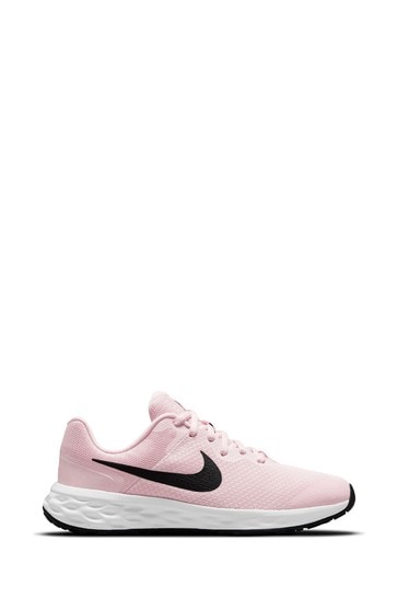 Nike Pink Revolution 6 Youth Trainers