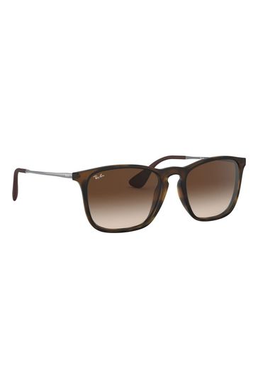 Buy the Ray Ban Blue Chris Sunglasses | GoodwillFinds