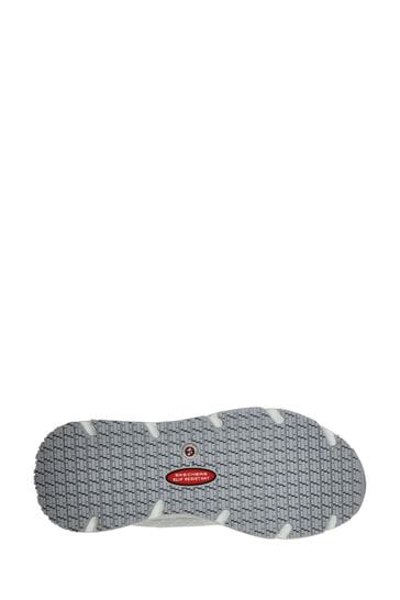 Skechers non slip discount white