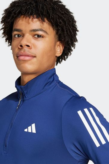 Adidas half zip track top discount