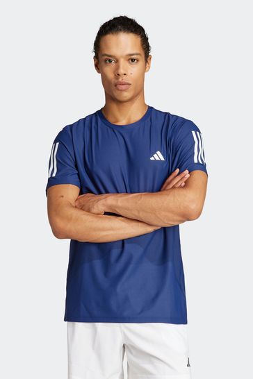 adidas Blue Own the Run T-Shirt