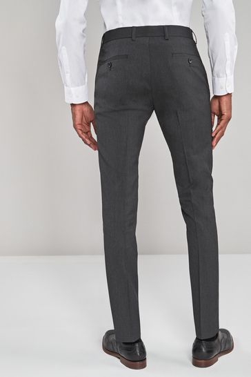 Super skinny grey trousers discount