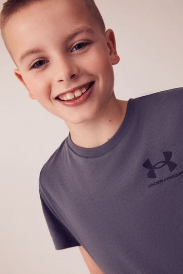 Under Armour Boys Youth Sportstyle Left Chest Logo T Shirt