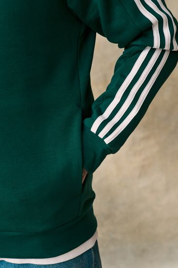 Adidas green zip up hoodie shop