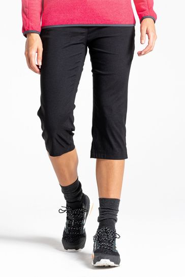 Craghoppers Kiwi Pro II Crop Black Trousers