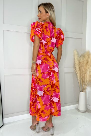 Orange online dress next