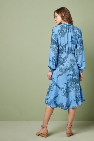 next blue shirt dress