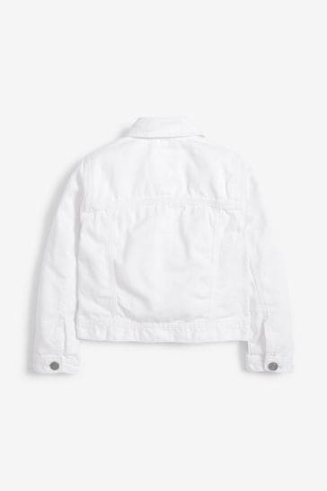 Buy White Denim Western Jacket 3 16yrs from Next Singapore