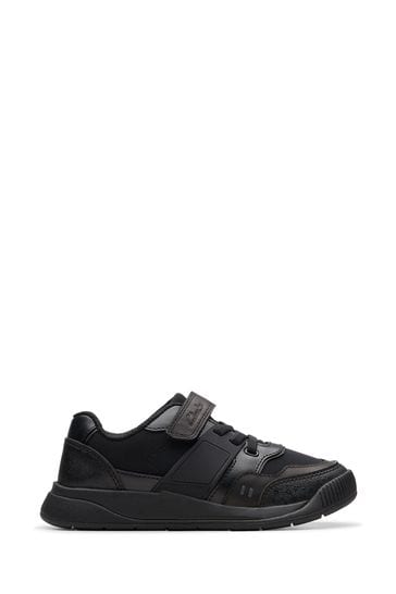 Buy Clarks Black Wide Fit G Lune Flex Shoes from Next Czech Republic