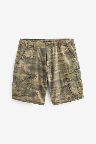 Cotton camo shorts top