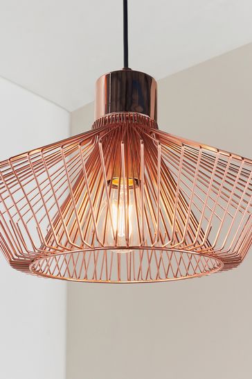 Gallery Home Copper Lizzo Ceiling Light Pendant