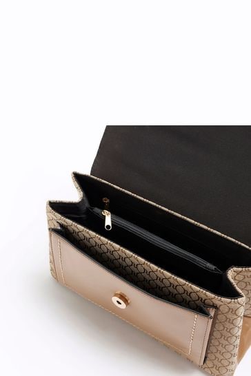 River island discount shoulder bag black