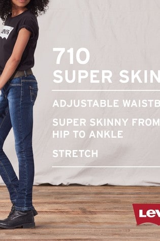 levi 710 super skinny jeans