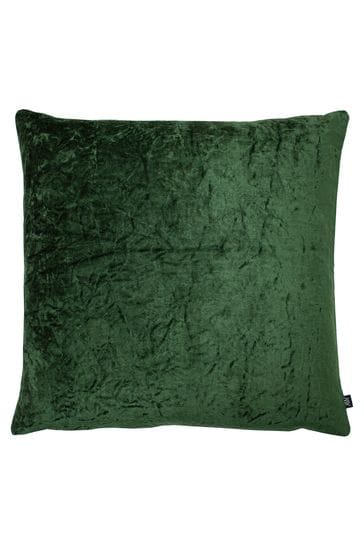 Forest green velvet pillows on sale