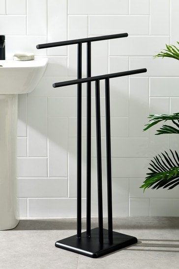 bremermann® PIAZZA Bathroom Range Stainless Steel Telescopic Towel Rail 