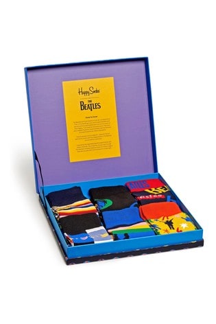 Happy Socks Beatles Six Pack Gift Box