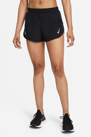 Nike Black Fast Tempo Dri-FIT Running Shorts