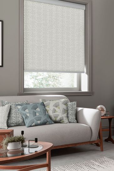 MissPrint Grey Muscat Small Made To Measure Roller Blind