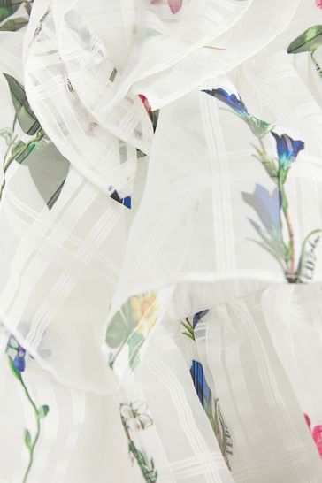 Ted baker sale white flower dress