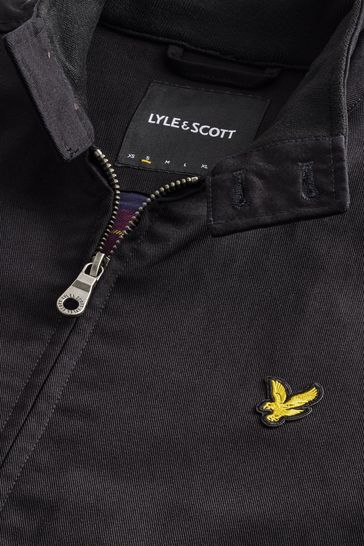 Buy Lyle & Scott Black Harrington Jacket from Next USA