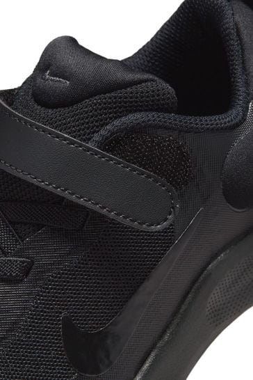 Nike black velcro trainers clearance