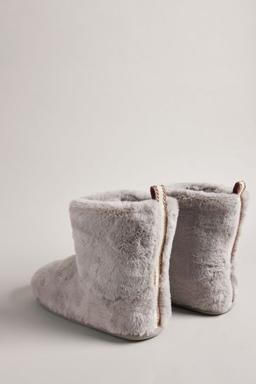 Ted baker ashley faux fur slipper boots deals