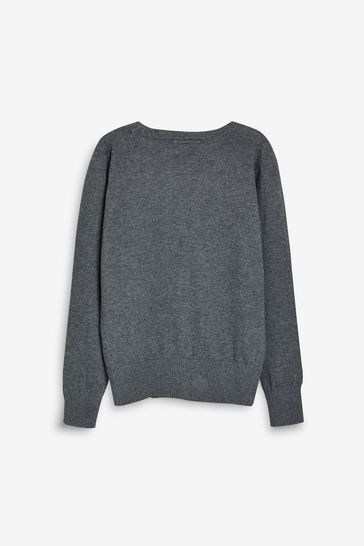 Scoop clearance neck cardigan