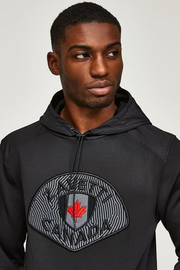 Buy Zavetti Canada Black Levito Hoodie from Next Netherlands